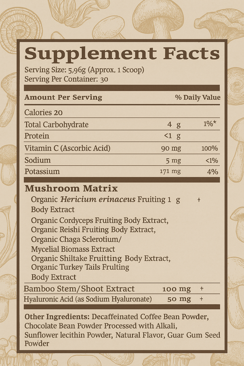 Essence & Rituals Mushroom Coffee Blend image 1