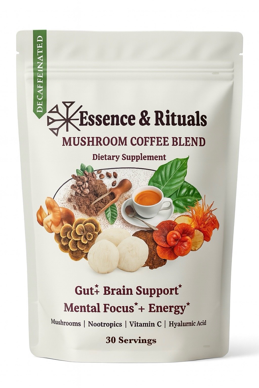 Essence & Rituals Mushroom Coffee Blend - Decaffeinated image