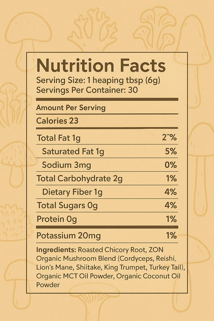 ZON Mushroom Chicory Blend Coffee image 8